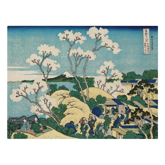 Wandbilder Natur Katsushika Hokusai - Der Fuji von Gotenyama