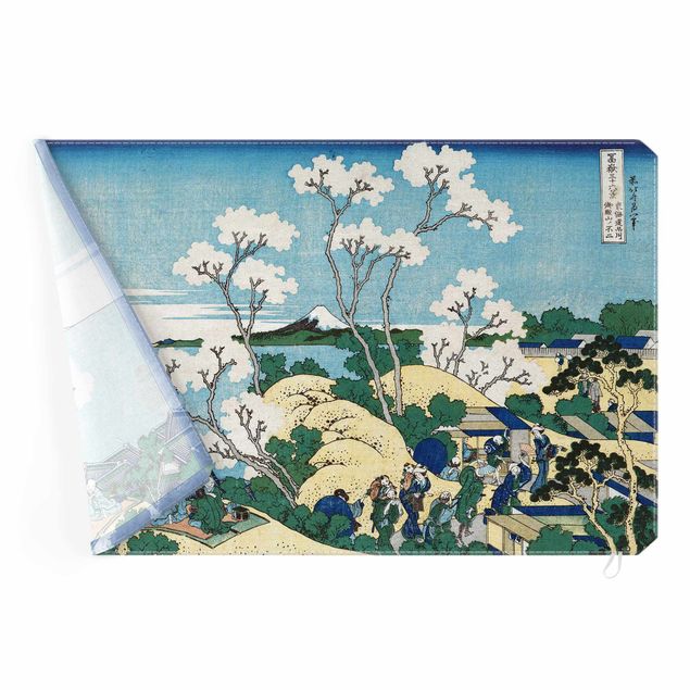 Wandbilder Kunstdruck Katsushika Hokusai - Der Fuji von Gotenyama
