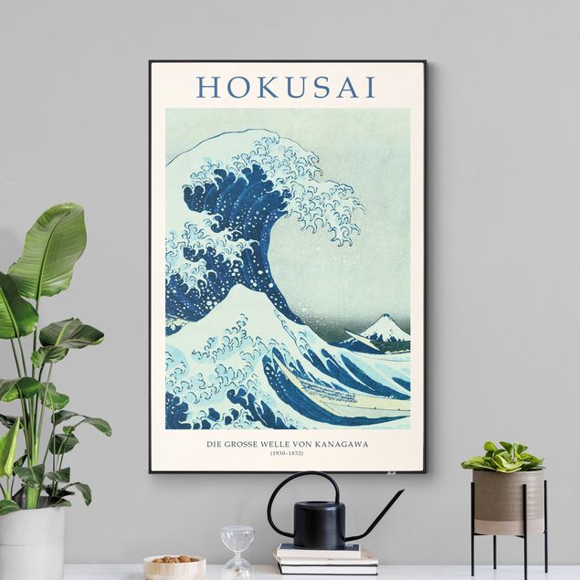 Wechselbilder Katsushika Hokusai - Die grosse Welle von Kanagawa - Museumsedition