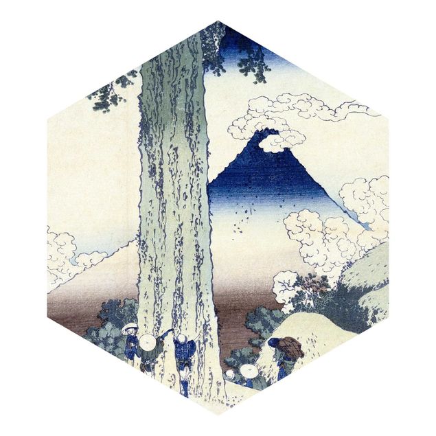 Design Tapete Katsushika Hokusai - Mishima Pass in der Provinz Kai