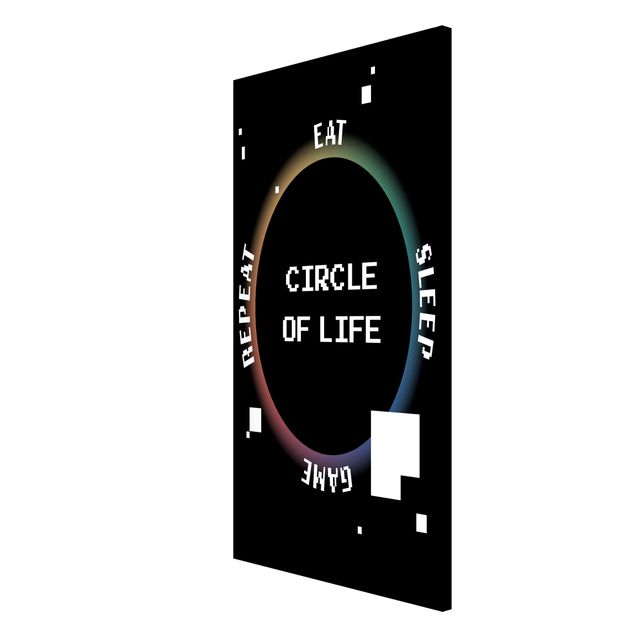 Schöne Wandbilder Classical Video Game Circle Of Life