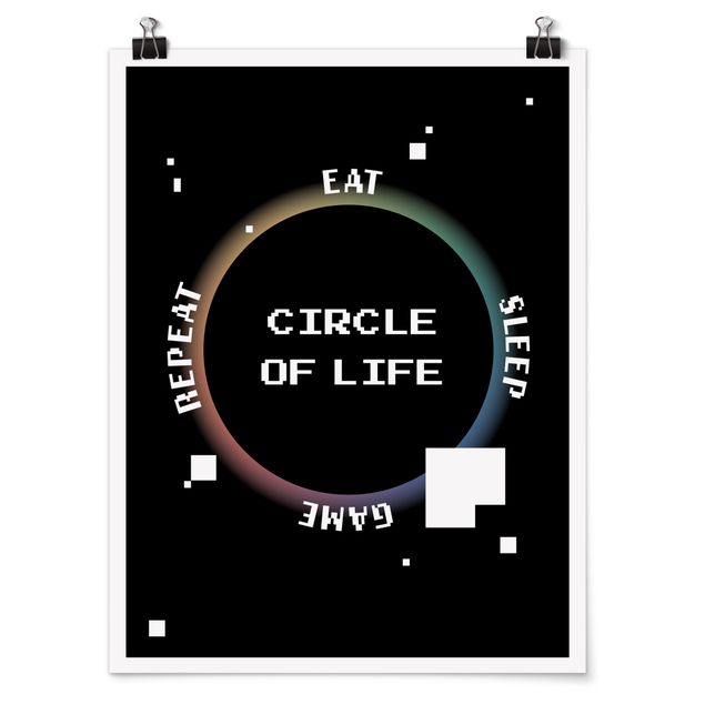 Poster kaufen Klassik Videospiel Circle of Life