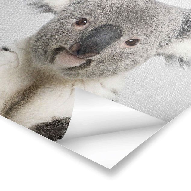 Poster - Koala Klaus - Hochformat 3:4