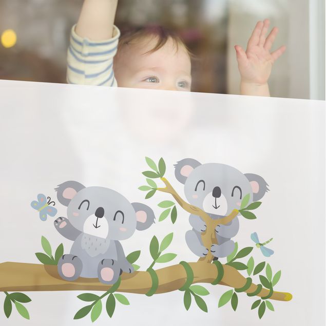 XXL Fensterbilder Koala Set