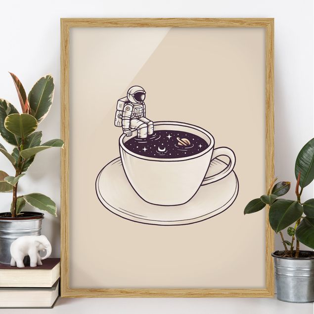 Schöne Wandbilder Kosmischer Kaffee