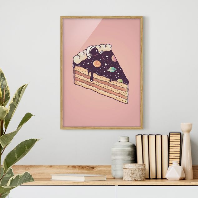 Wandbilder Kosmischer Kuchen
