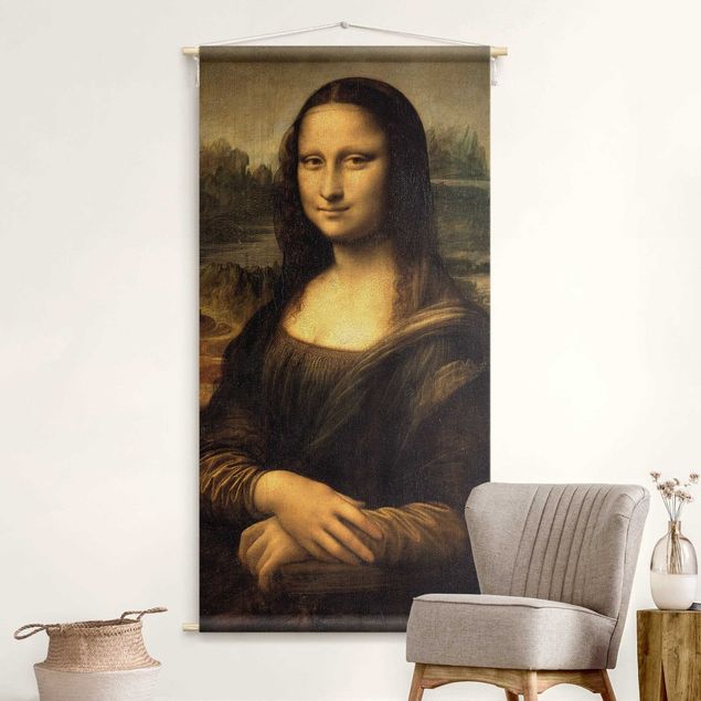 Wandbehang Leonardo da Vinci - Mona Lisa