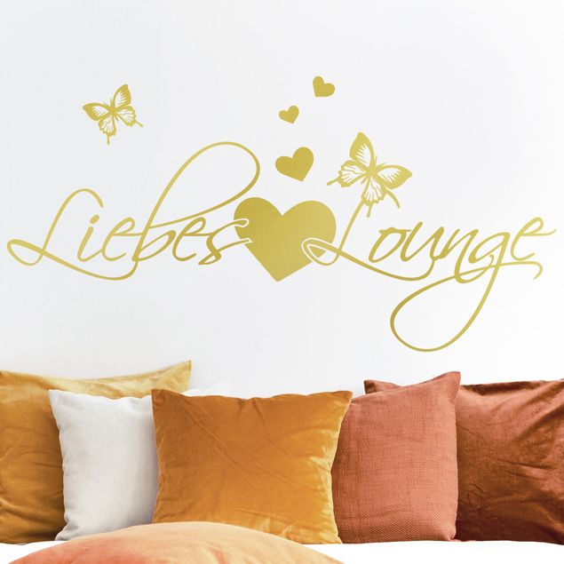 Wandtattoo - Liebes Lounge