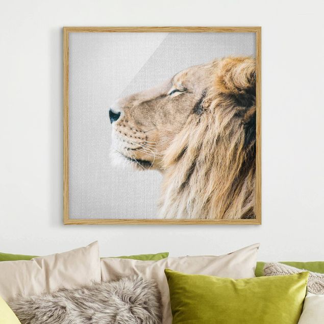 Wandbilder Tiere Löwe Leopold
