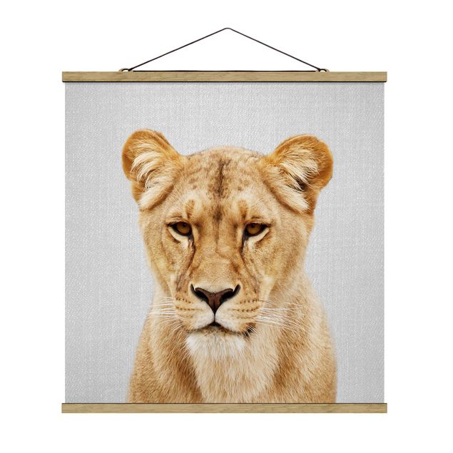 Poster Tiere Löwin Lisa