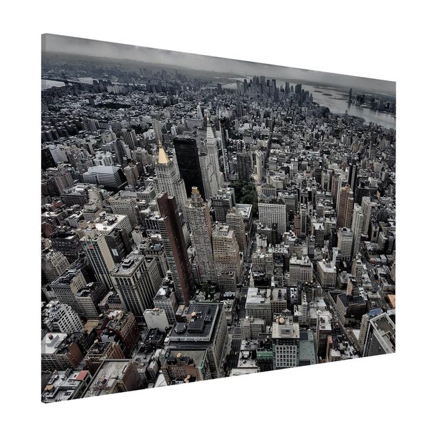 Magnettafel Büro Blick über Manhattan