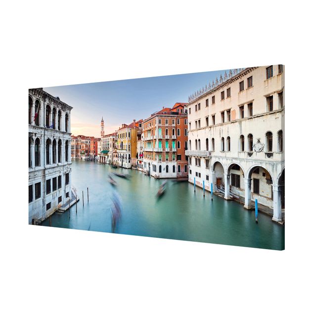 Wandbilder Canale Grande Blick von der Rialtobrücke Venedig