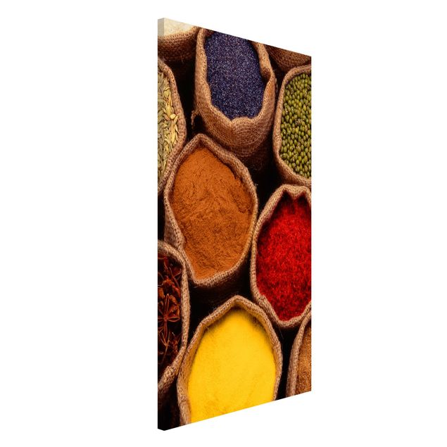 Magnettafel Büro Colourful Spices