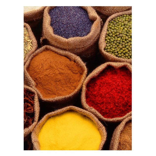 Schöne Wandbilder Colourful Spices