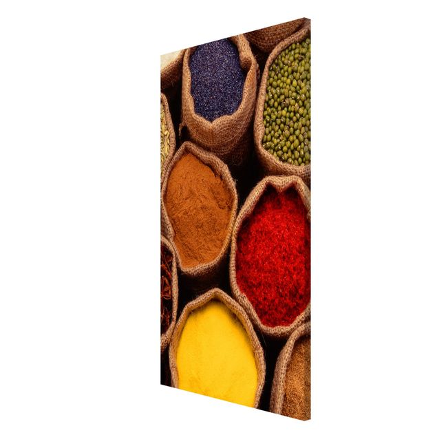Magnettafel Colourful Spices