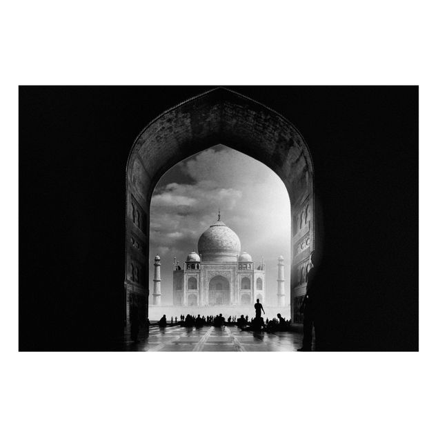 Magnettafel Skyline Das Tor zum Taj Mahal