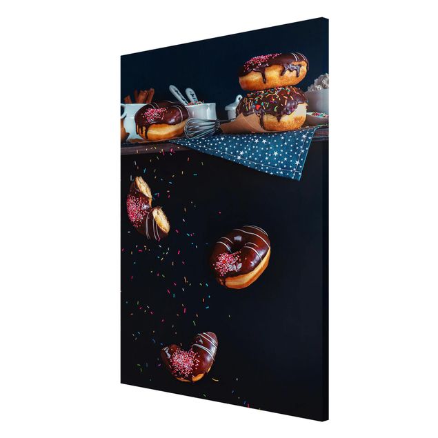 Wandbilder Donuts vom Küchenregal