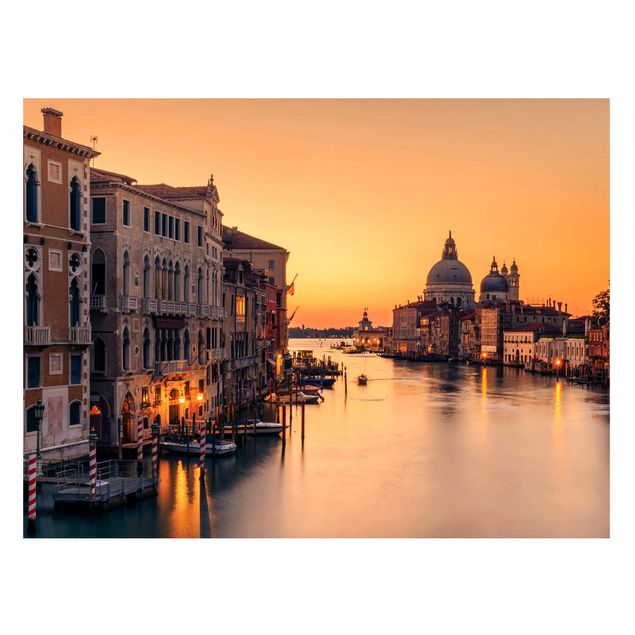 Magnettafel Skyline Goldenes Venedig