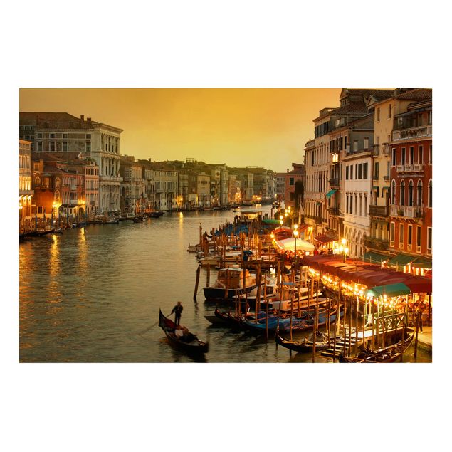 Magnettafel Skyline Großer Kanal von Venedig