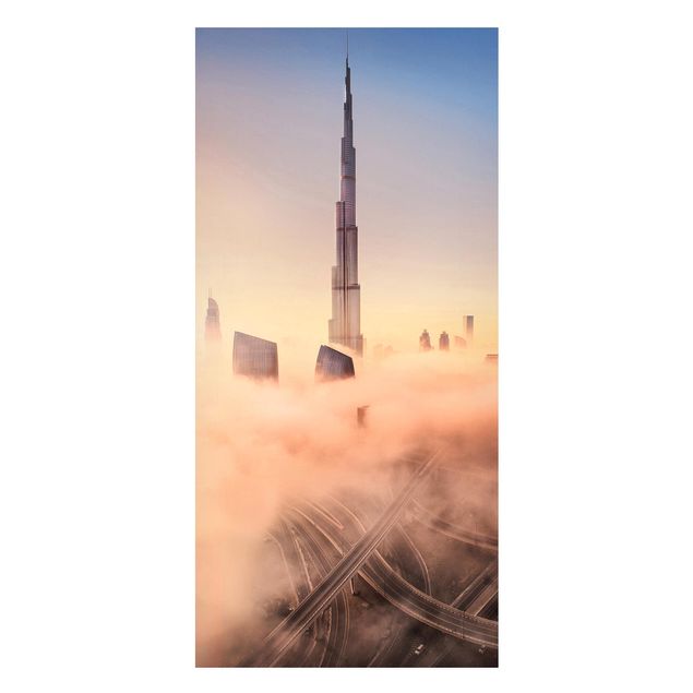 Magnettafel Skyline Himmlische Skyline von Dubai