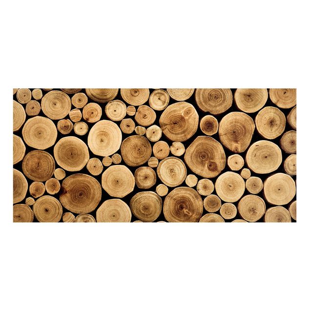 Magnettafel Holzoptik Homey Firewood