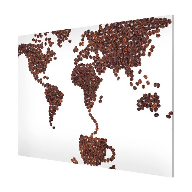 Schöne Wandbilder Kaffee um die Welt