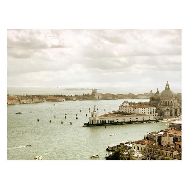 Magnettafel Skyline Lagune von Venedig