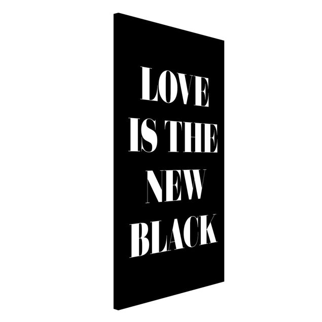 Magnettafel Büro Love is the new black