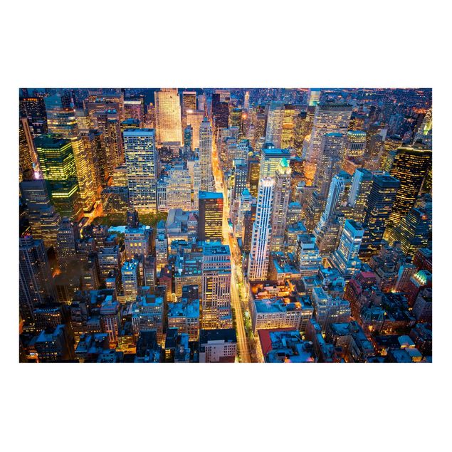 Magnettafel Skyline Midtown Manhattan