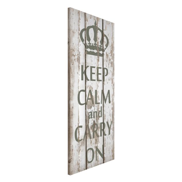 Magnettafel Büro No.RS183 Keep Calm and carry on