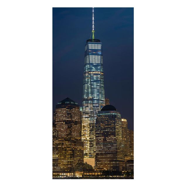 Magnettafel Skyline One World Trade Center