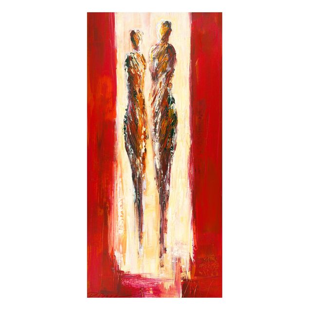 Wandbilder abstrakt Petra Schüßler - Paar in Rot