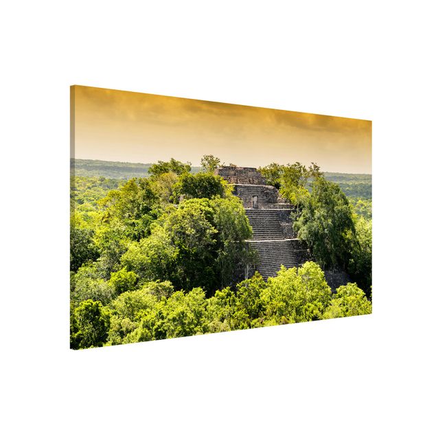 Magnettafel Büro Pyramide von Calakmul