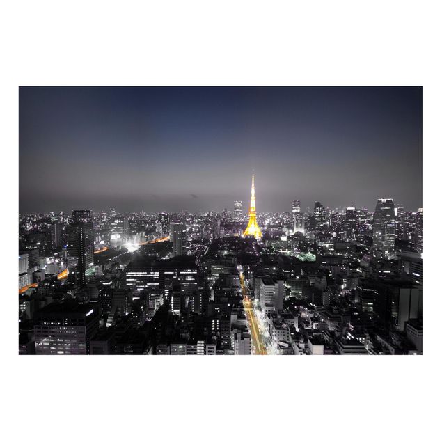 Magnettafel Skyline Tokio