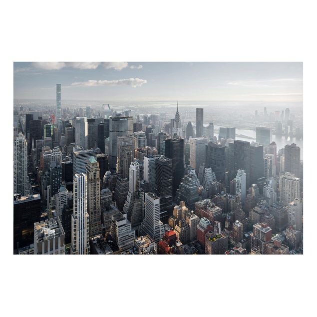 Magnettafel Skyline Upper Manhattan New York City