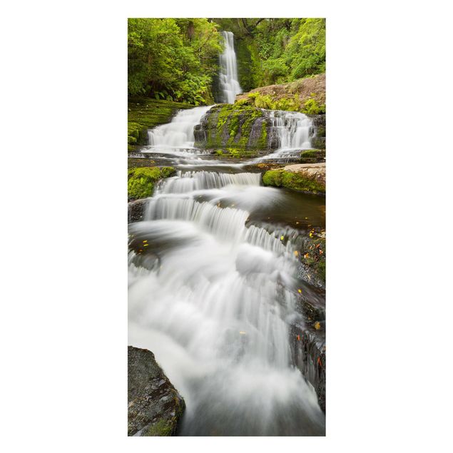 Wandbilder Upper McLean Falls in Neuseeland