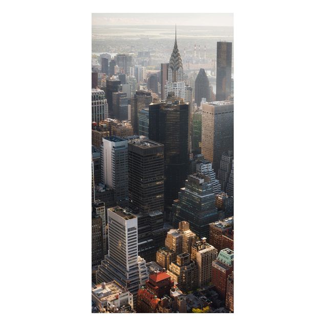 Magnettafel Skyline Vom Empire State Building Upper Manhattan NY