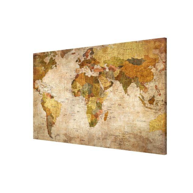 Bilder für die Wand Weltkarte