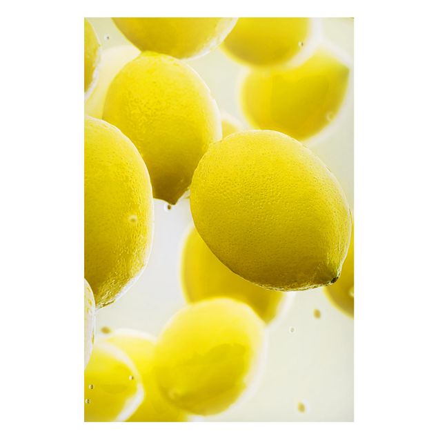 Bilder für die Wand Zitronen im Wasser