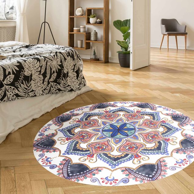 Moderne Teppiche Mandala Meditation Mantra