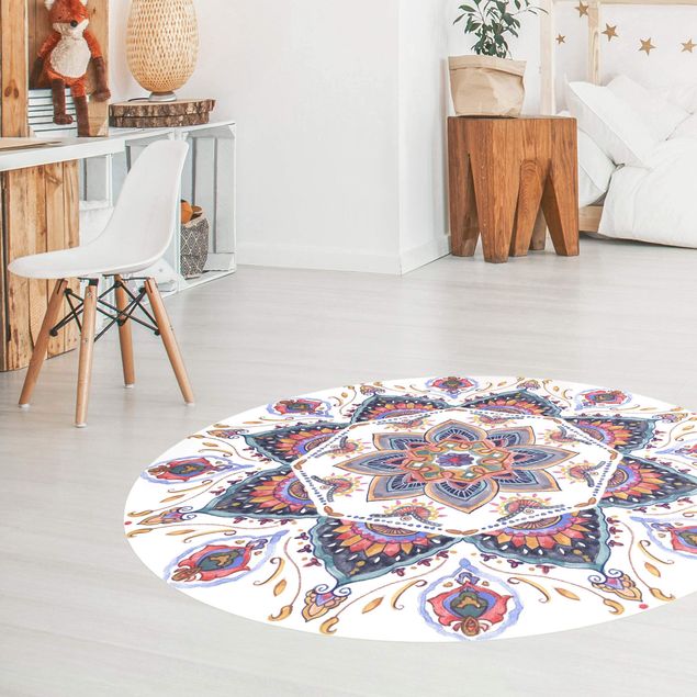 Moderne Teppiche Mandala Meditation