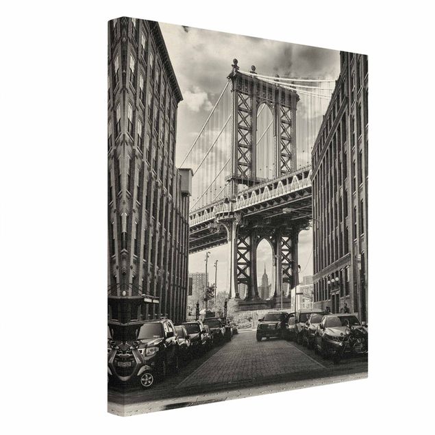 Schöne Wandbilder Manhattan Bridge in America