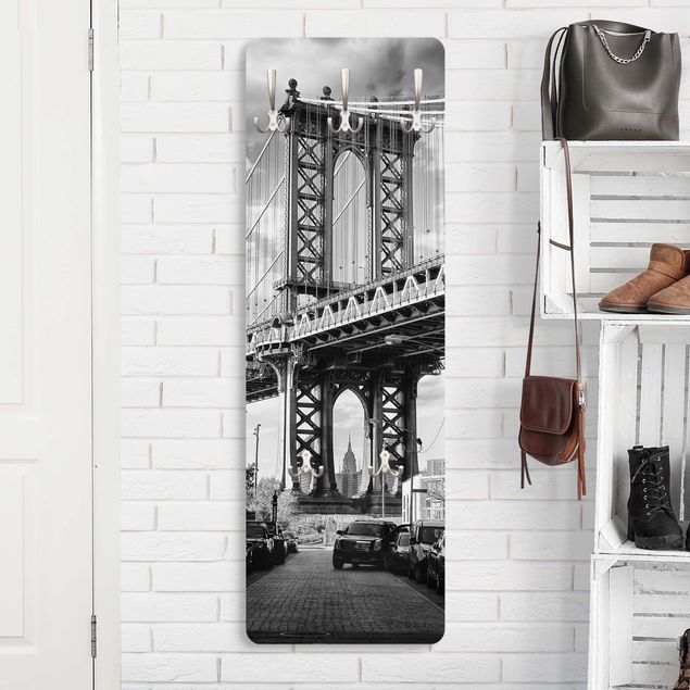 Garderobenpaneel Manhattan Bridge in America