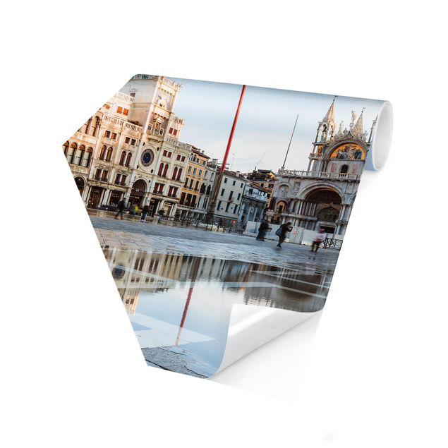 Schöne Fototapete Markusplatz in Venedig