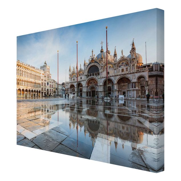Leinwandbilder Markusplatz in Venedig