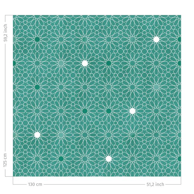 Vorhänge Muster Marokkanisches Sternen Muster