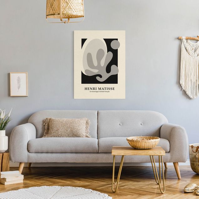 Wandbilder Wohnzimmer modern Matisse Hommage - Balance