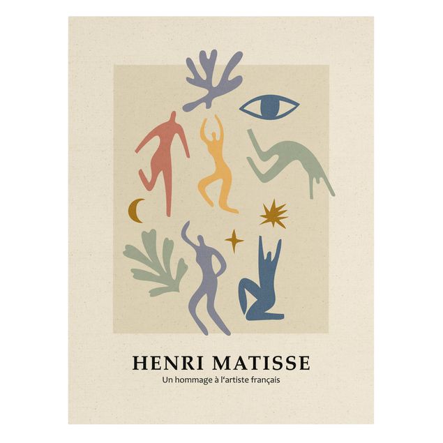 Leinwandbilder Matisse Hommage - Freudentanz II