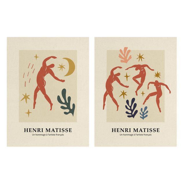 Wandbilder Matisse Hommage - Tänze