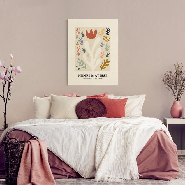 Schöne Wandbilder Matisse Hommage - Tulpenpracht